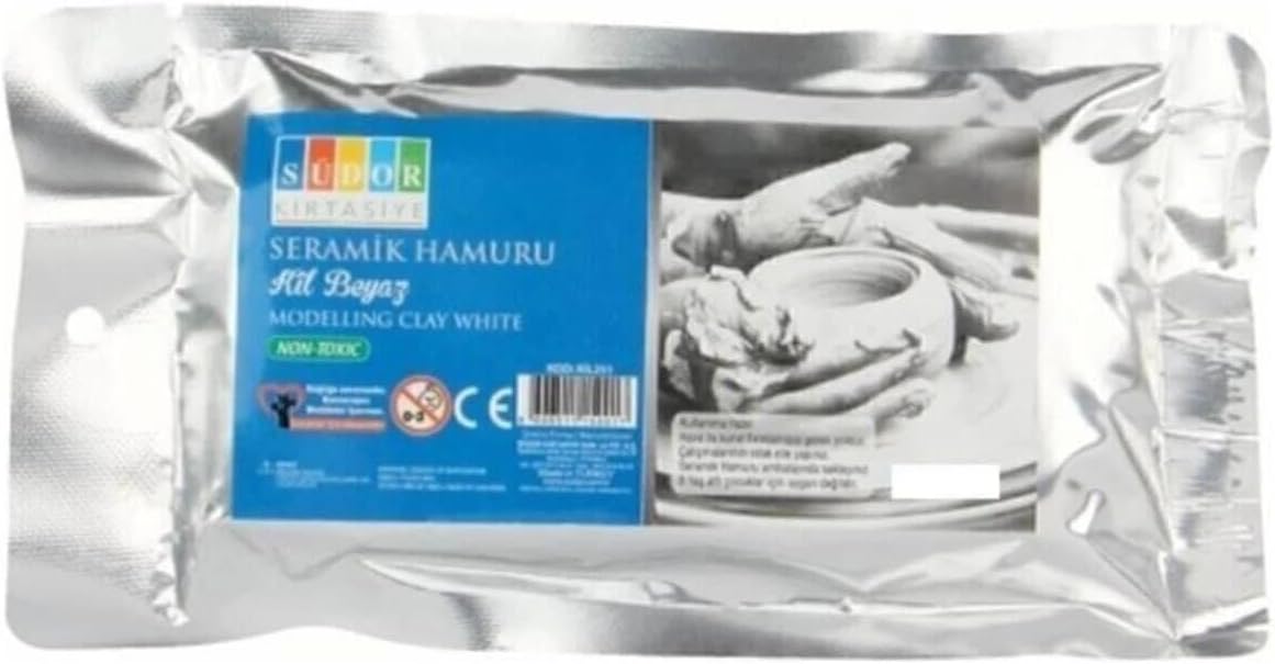 Sudor Ceramic Clay 500 G White