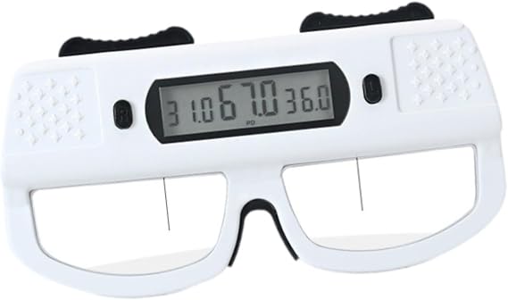 perfeclan Pupil Distance Meter Tester, Pupilometer Optical Instrument, Eye Ophthalmic Tool, LCD Screen Optical Digital PD Ruler