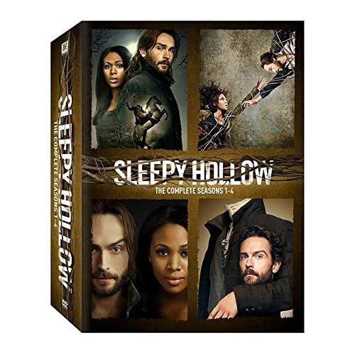 Sleepy Hollow The Complete Series(DVD,2017,Seasons 1-4,18-Disc Set) 1 2 3 4
