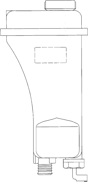 BEHR CRT 224 000S Engine Coolant Reservoir