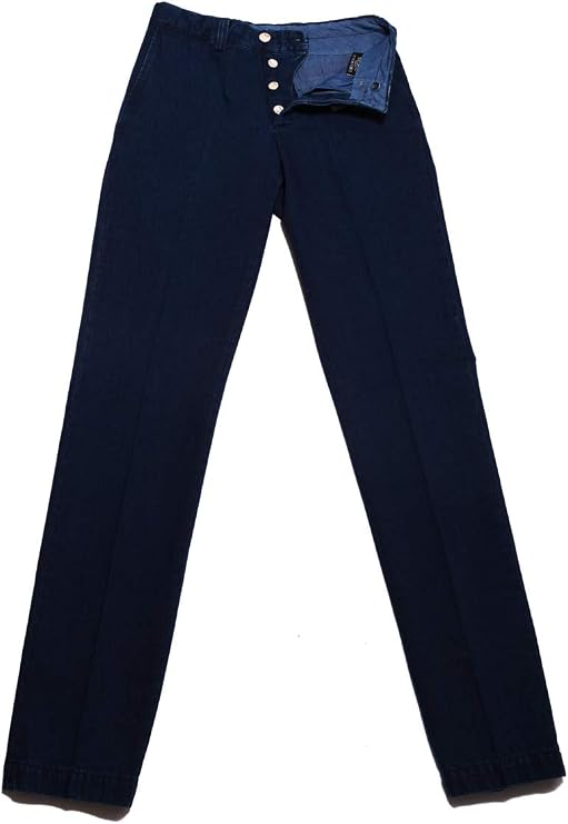 Cesare Attolini Denim Blue Jeans - Slim