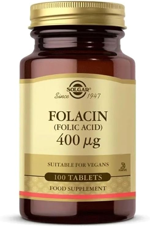 Solgar Folacin Folik Asit 400 mcg 100 Tablet