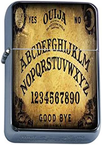 Ouija Board Flip Top Oil Lighter D5 Talking Spirit Occult Witchcraft Spooky