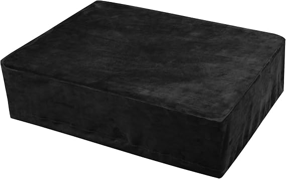 Dust Cover for Audio-Technica AT-LP120XUSB Turntable,Dust Cover with Short Plush Cloth Turntable Protective Case Sleeve Case (Black)