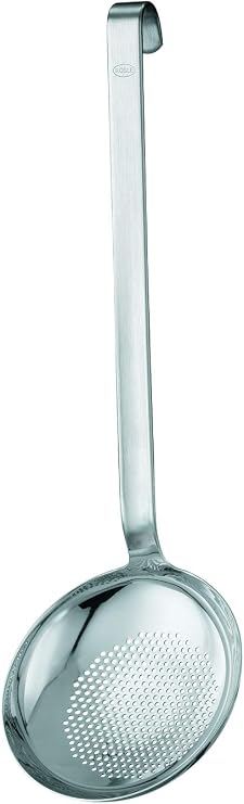 Rosle Stainless Steel Deep Skimmer with Hook Handle