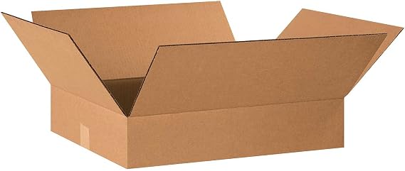 Flat Boxes - 20x16x4"(Bundle of 25)