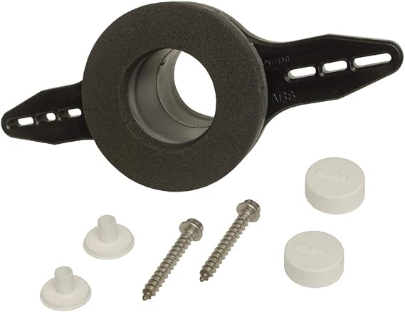 FlexOn Urinal Flange Repair Kit for Home Improvement, Universal 2" Inside Diameter PVC/ABS Pipe, Flexible PVC Sleeve, Easy Install Flanges for Wall Mounted Urinals