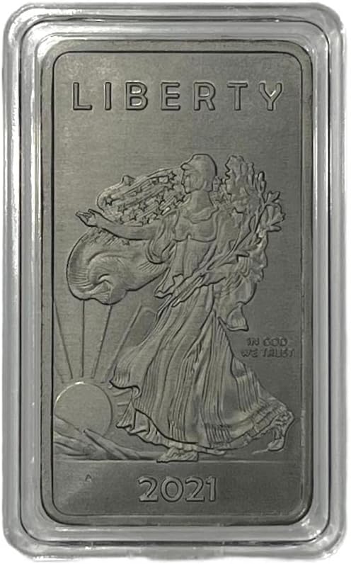1 oz .999 Niobium Walking Liberty Bar