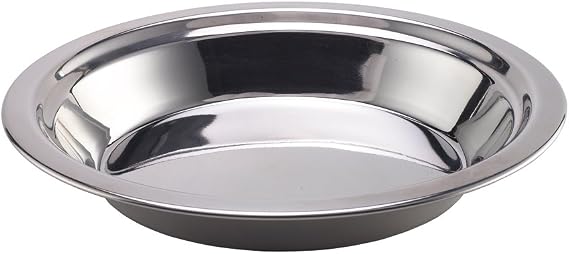 Laken Stainless Steel Plate 8.5 inch (22cm)
