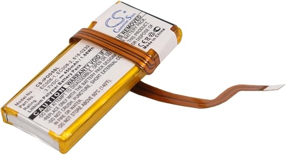 VINTRONS Replacement Battery for Apple iPod Classic 6th GEN MB147J/A 80GB