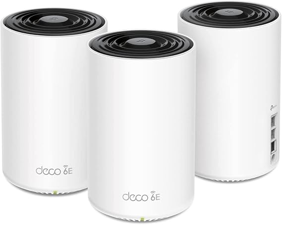 TP-Link Deco XE75 Pro AXE5400 Tri-Band WiFi 6E Mesh System (3-Pack)