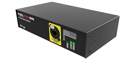 Enttec Pixelator Mini 70066 LED Pixel Control ArtNet DMX Over Ethernet Compact Art-Net Controller to Pixel Link Driver PLINK (Pixel Link) WS2812, WS2811
