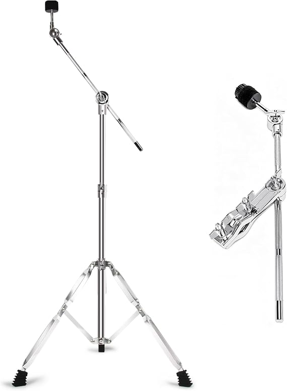 Boom Cymbal Stand with 30CM Arm Holder for Crash Ride Splash Cymbals