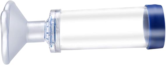 Free-Space Cat/Dog Inhaler Spacer,Feline/Cannie Aerosol Chamber Inhaler for Cats/Dogs,Come with 2 Size Mask and Instruction (Two Mask)