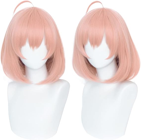 Cat Castle Honma Sunflower Cosplay Wig, Virtual YouTuber VTuber Heat Resistant Wig Anime Costume Accessory Party Event Costume Costume Wigs with Net