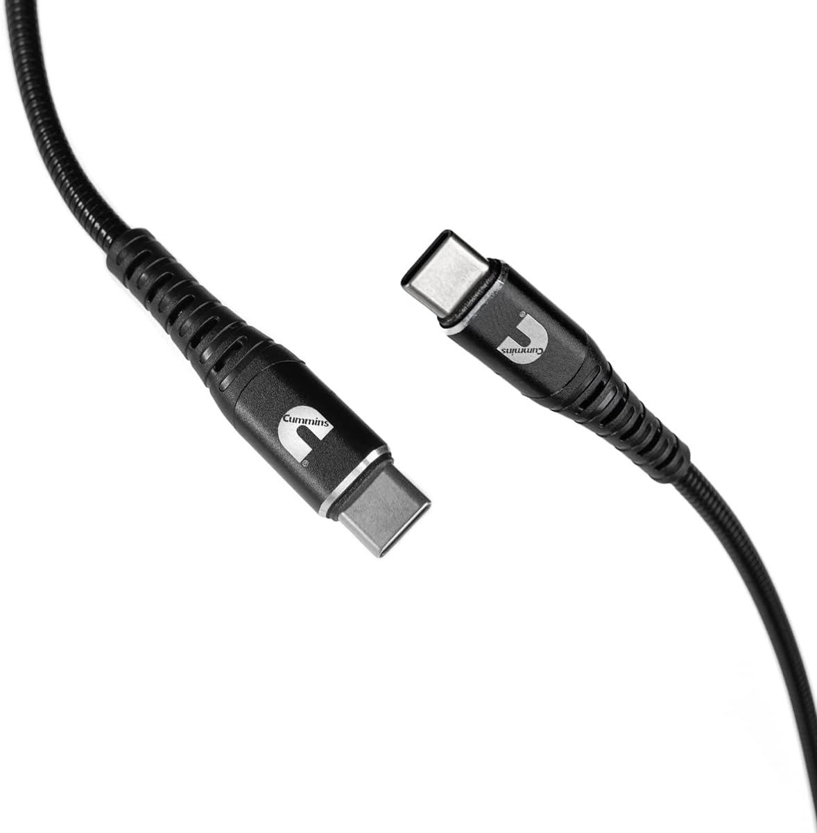 Cummins Long Charging Cable USB C® to USB C® CMN5030 Flex Cable to Power Most Android® Devices - 8ft