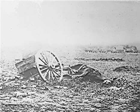 New 8x10 Photo: Hit Caisson & Mule at Gettysburg