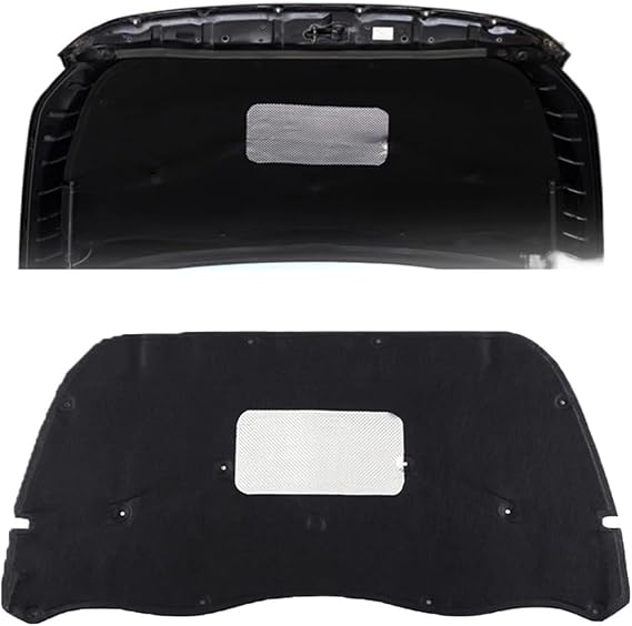 Front Engine Hood Insulation Pad Heat Sound Cotton Soundproof Mat Cover Foam Fireproof,Compatible With Toyota Cruiser FJ 2007-2022