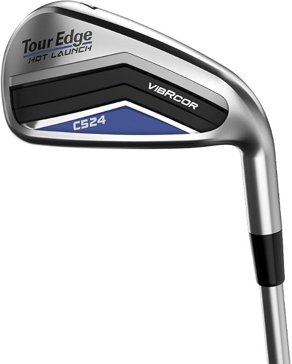 Tour Edge Hot Launch C524 Iron Set 5-PW+AW (Steel True Temper MPH 95 Stiff, Left) 2024