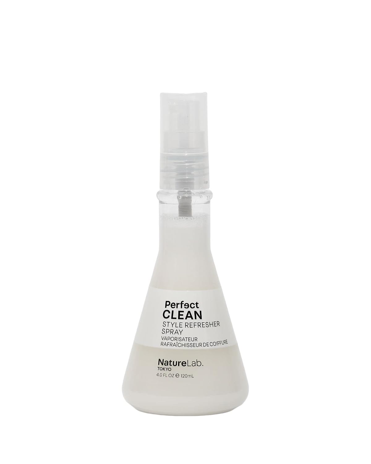 NatureLab Tokyo Perfect Clean Style Refresher, Refresh Sweaty Strands & Absorb Oils, 4.0 Fl Oz  120 mL