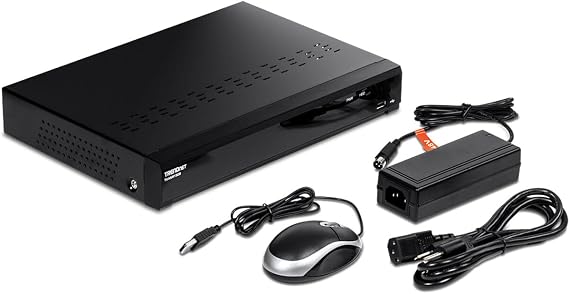 TRENDnet 8-Channel UHD PoE NVR, TV-NVR1508,H.264/H.265 4K (8MP)