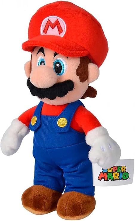 Simba Official Mario Plush Toy 8"