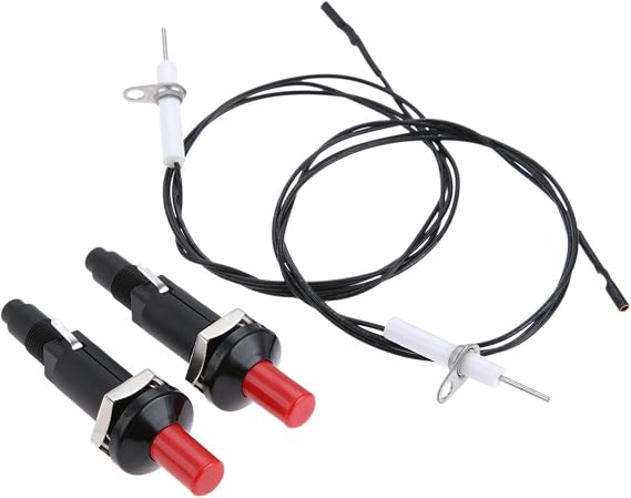 Piezo Igniter with Spark Ignition, Propane Push Button Piezo Igniter Kit