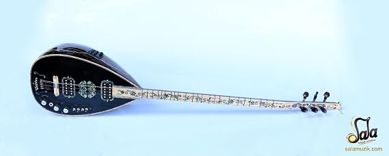 Special Long Neck Wenge Electric Electro Baglama Saz SES-208
