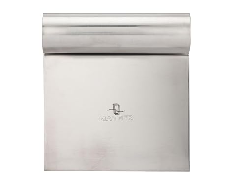 Matfer Bourgeat Stainless Steel Rigid Dough Slicer/Bench Knife