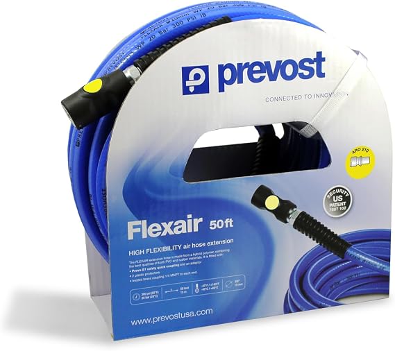Prevost (PRVRSTRASB3850) Flexair air hose assembly - ARO 210 profile