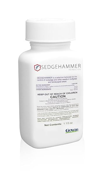 2 Pack 1.33oz USA-Made Nutsedge Killer for Lawns