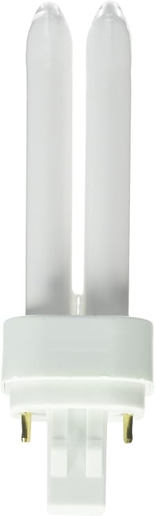 Sylvania Dulux D CFL Compact Fluorescent Light Bulb, 2 Pin, 13W, 1 Pack