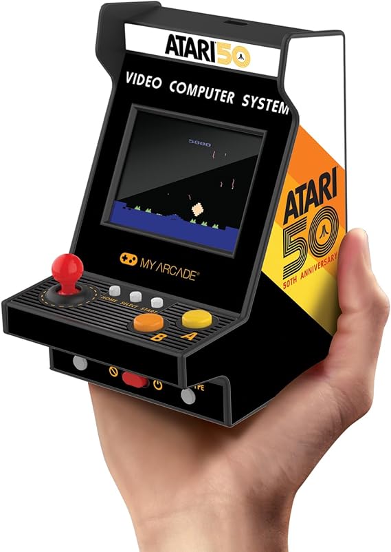 My Arcade Atari Nano Player Pro: 4.8" Retro Handheld, 75 Games