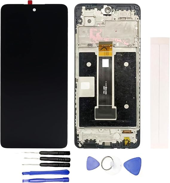 JayTong LCD Replacement for TCL 40 NxtPaper 4G T612B LCD Display Touch Screen Assembly (with Black Frame)