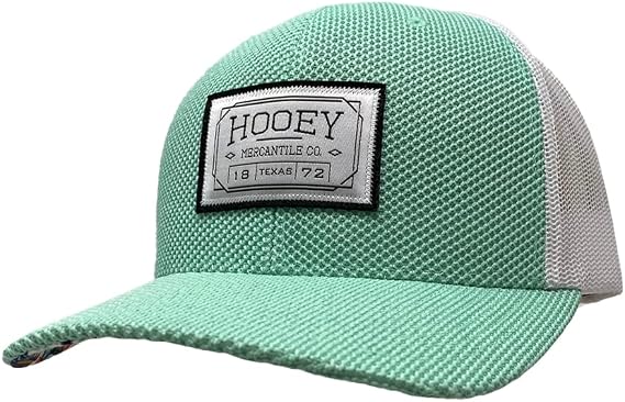 HOOEY Doc Trucker Cap White/Black Patch