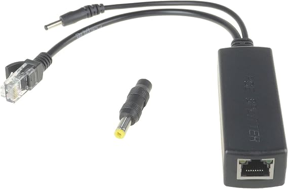 Active PoE Splitter Power Over Ethernet 48V to 5V 2.4A