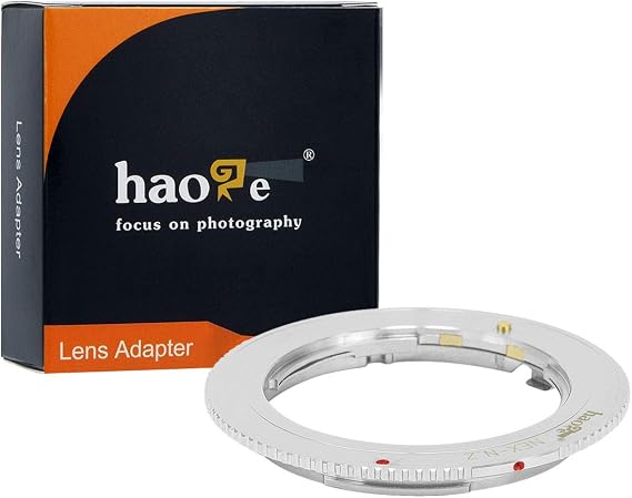 Haoge Manual Lens Mount Adapter for Sony E Mount Lens to Nikon Z Mount Mirrorless Camera Such as Z7II Z6ii Z6 Z7 Z50