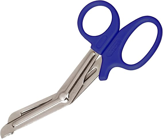 Prestige 5.5 inch Nurses Utility Scissors with Navy Handles