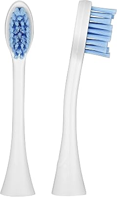 Curaprox Hydrosonic Brush Heads CHS 200 Sensitive Duo for Gentle Gum Care & Effective Cleaning | Sonic Toothbrush Replacement Heads, 2-Pack | Swiss Made