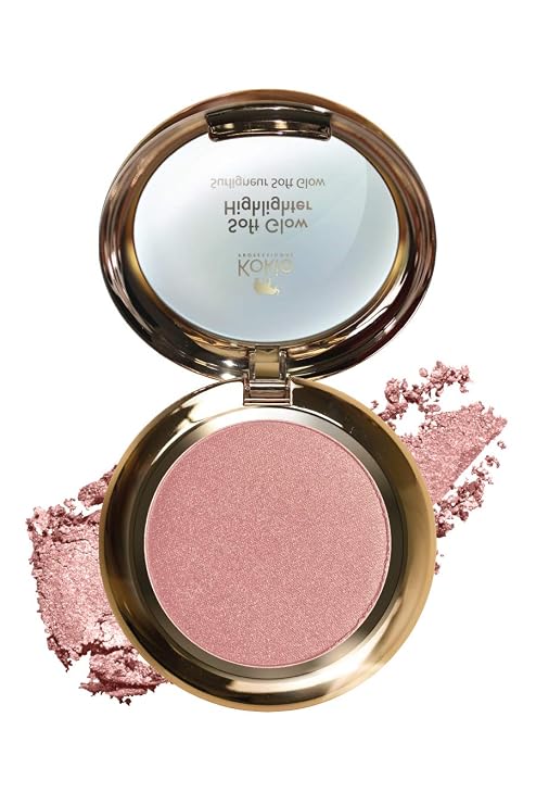 Kokie Soft Glow Cream Highlighter Rosy
