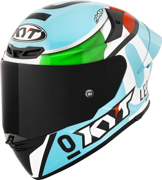 KYT TT-Revo Leopard Replica Helmet