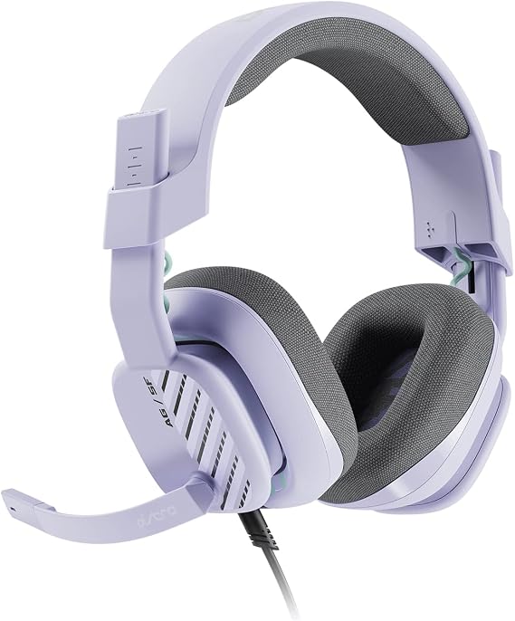 Logicool G ASTRO Gaming A10 Gen 2 Gaming Headset PS5 PS4 PC Switch 2 Smartphone Windows Wired 3.5mm 2.1ch Flip Mute with Microphone A10G2LC Headphones Lilac Domestic Regular Product