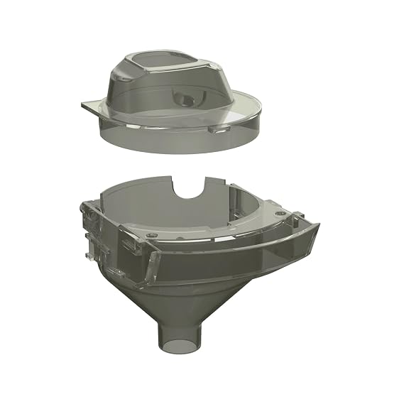 Baby Brezza Formula Pro Mini Replacement Funnel & Cover, Grey