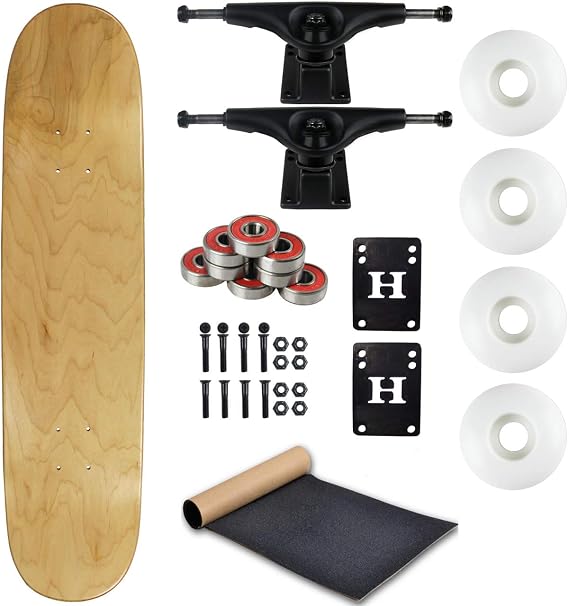 Moose Complete Skateboard Dip Trucks and Wheels