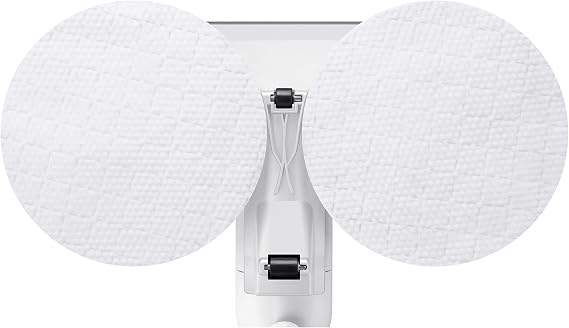 SAMSUNG Jet Stick Spinning Sweeper Disposable Wet Pads, Pack of 20 for Jet 90 Complete, Jet 75 Complete, Jet 70 Pet Cordless Vacuum Cleaners w/ Spinner Sweeper Brush Attachment, VCA-SPA90/XAA, Grey