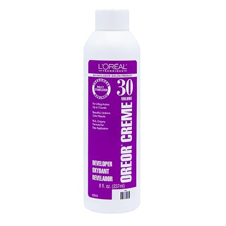 Loreal 20-Volume Creme Developer, AS SHOWN, 8 Fl Oz