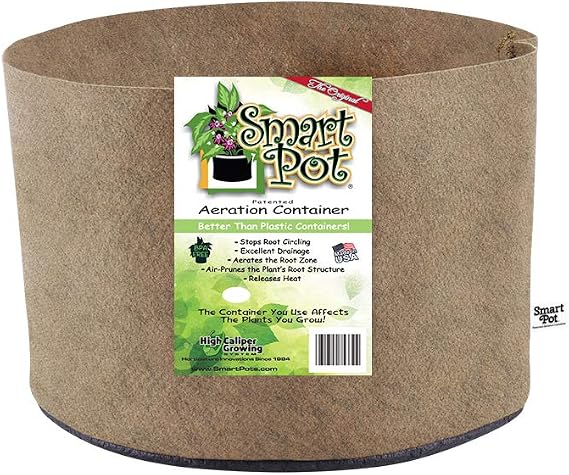 Smart Pots 400-Gallon Smart Pot Soft-Sided Container, Tan