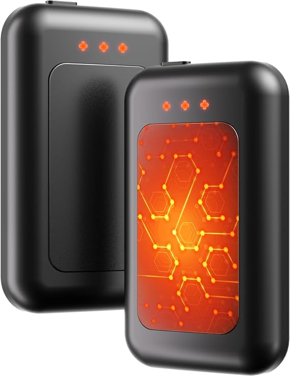 Electric Hand Warmers Rechargeable, Rechargeable Hand Warmer, Portable Hand Warmer for Outdoor Camping Hunting Golf Accessories, Gifts for Women Men