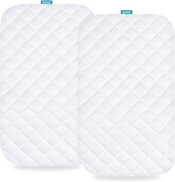 Bassinet Mattress Pad Cover Fit for Fodoss, BIERUM and Bellababy Bassinet