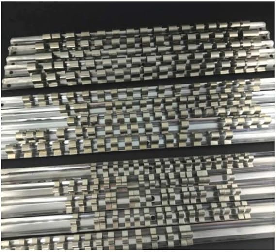 15pcs Socket Rails 1/4" 3/8" 1/2" 16 Clip On Rail Tool Organizer Storage